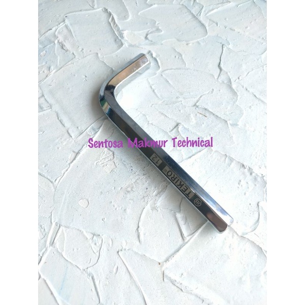 TEKIRO 12 MM Kunci L Short Pendek Hex Key 12mm