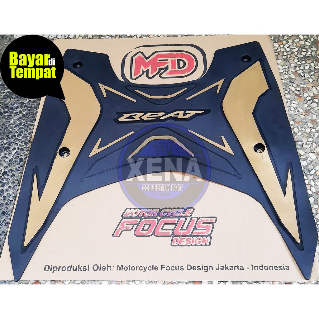 Monster Karpet BEAT FI New 2020 2021 full karet / pinjakan alas kaki Honda beat CBS ISS,Street,Delux