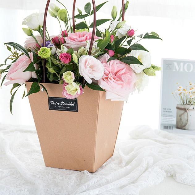 

Ω Paper Bag Bunga / Kotak Bunga [Trapesium - Polos] ➲