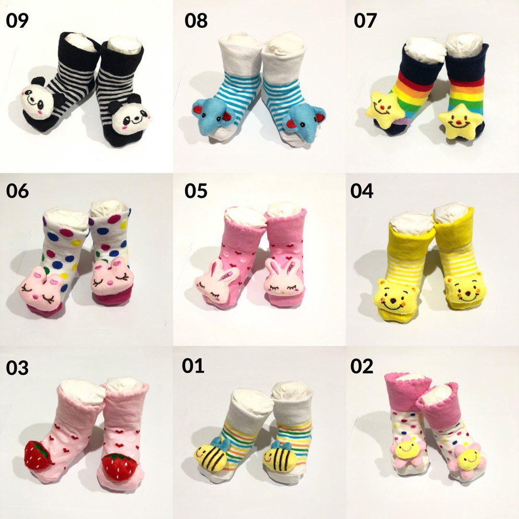 LIT002 Kaos  Kaki  Anti  Slip  Character Shopee Indonesia