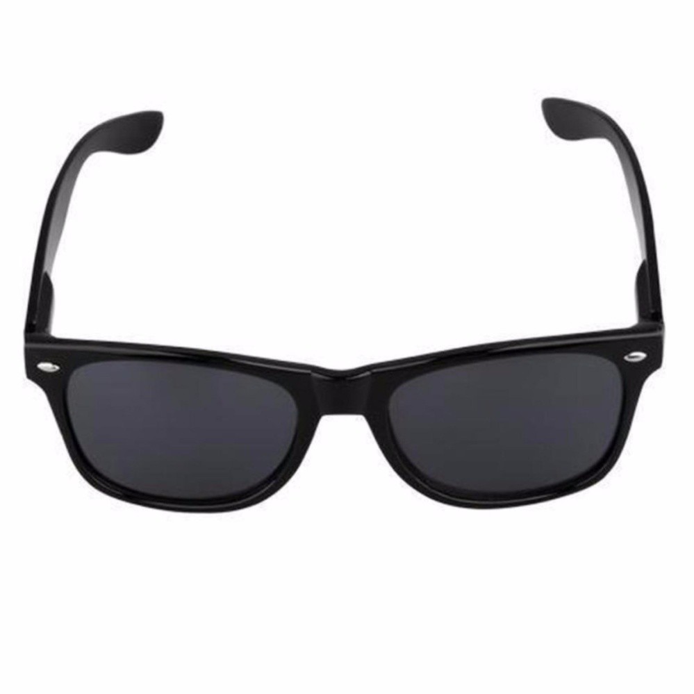 KACAMATA RETRO HITAM Kacamata Hitam Pria Wanita Retro Cassual Trend Suglasses Anti UV400