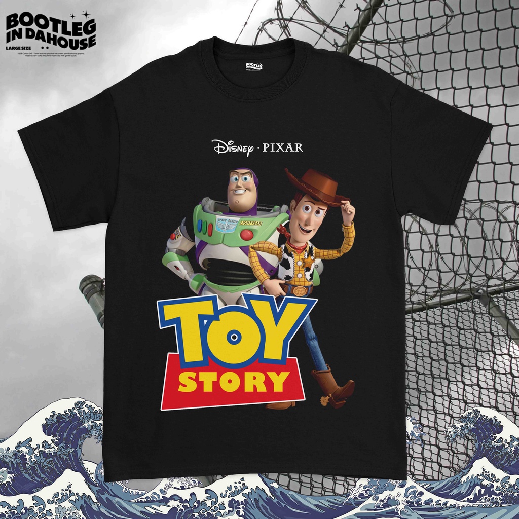 Kaos Film Toy Story Buzz And Woody - Baju Toy Story Kaos Buzz & Kaos Woody