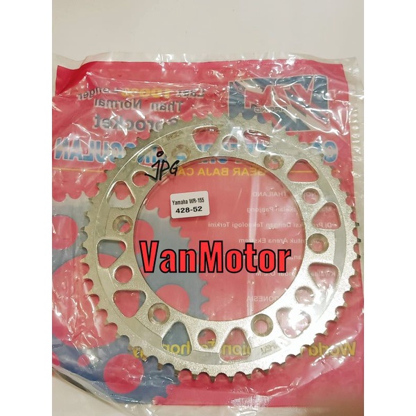 GEAR BELAKANG GIR BELAKANG WR 155 WR155 428-52 428 52 YAMAHA VZM