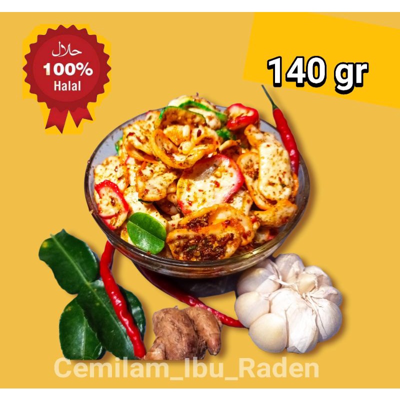

SEBLAK CIKUR DAUN JERUK / CEMILAN IBU RADEN / 150GR
