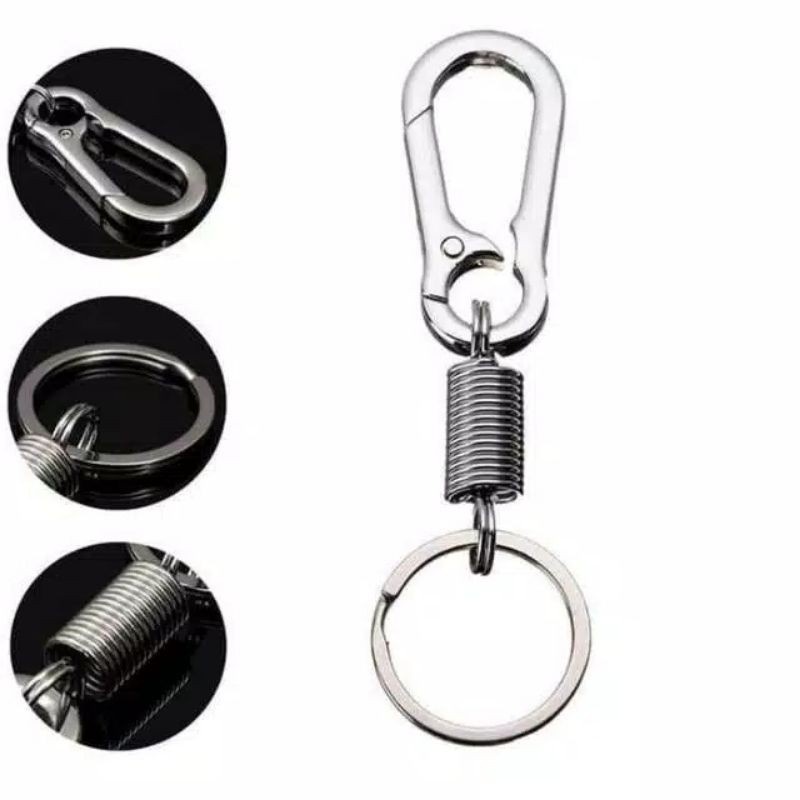 Gantungan Kunci Stailess /carabiner gantungan kunci stainless steel