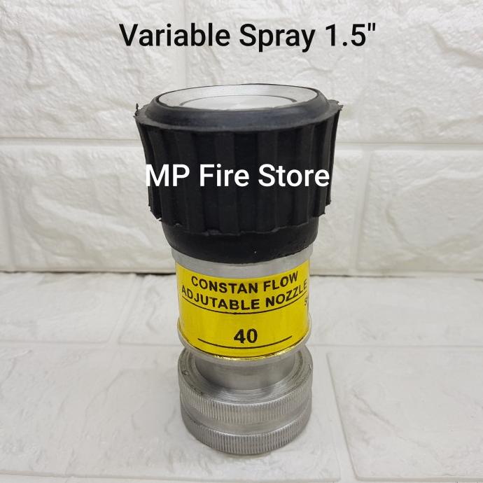 Variable Nozzle Nuzzle Spray Pemadam 1.5 Inch