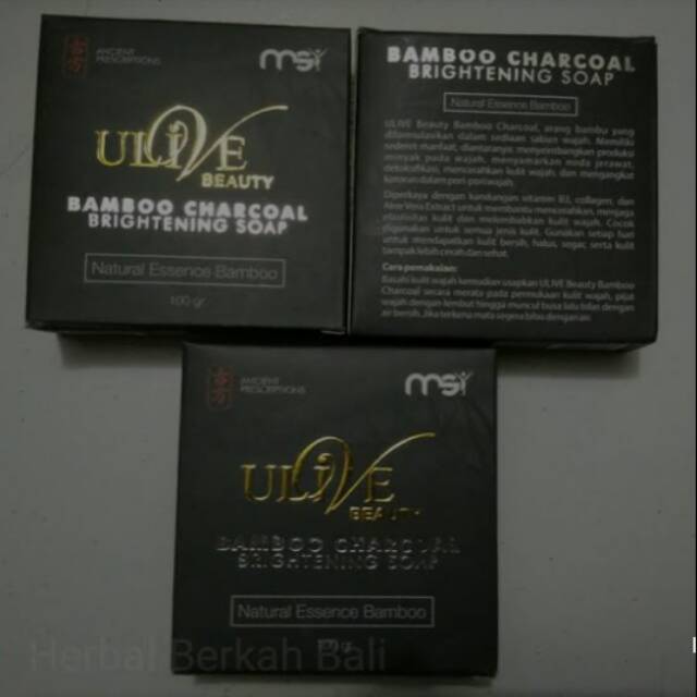 Sabun Bamboo MSI 100%  Original