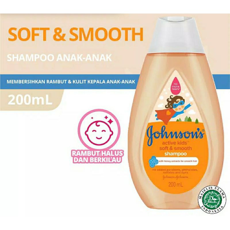 Johnson Active Kids Soft &amp; Smooth Shampoo