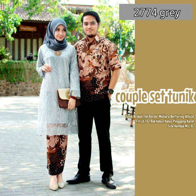 Couple kebaya batik kekinian couple kebaya batik murah couple kebaya batik mix blokat