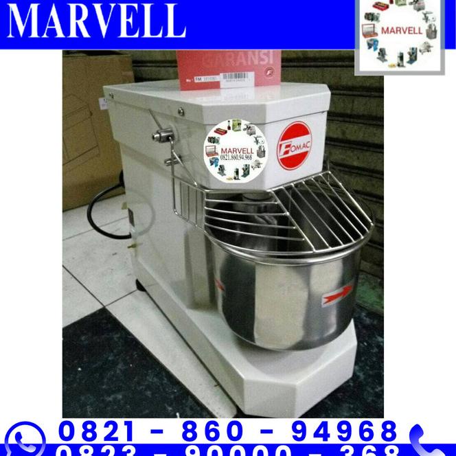 Mesin Pengaduk Adonan /Spiral Mixer Fomac 5 Liter Smx-Dn5