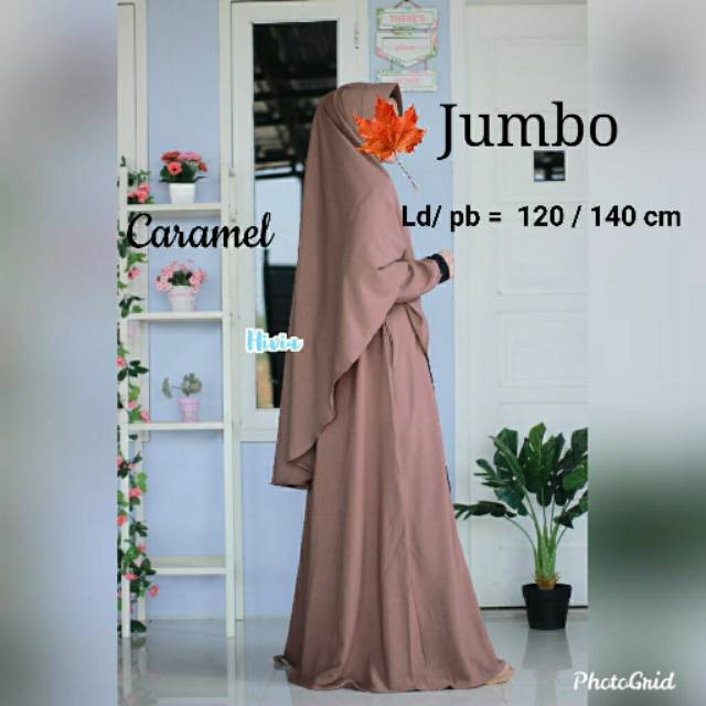 Gamis set cadar jumbo
