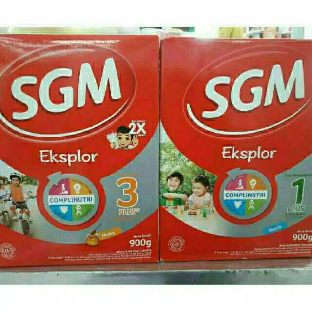 SUSU SGM 1+ PLUS/3+ PLUS Madu/Vanilla 900gr