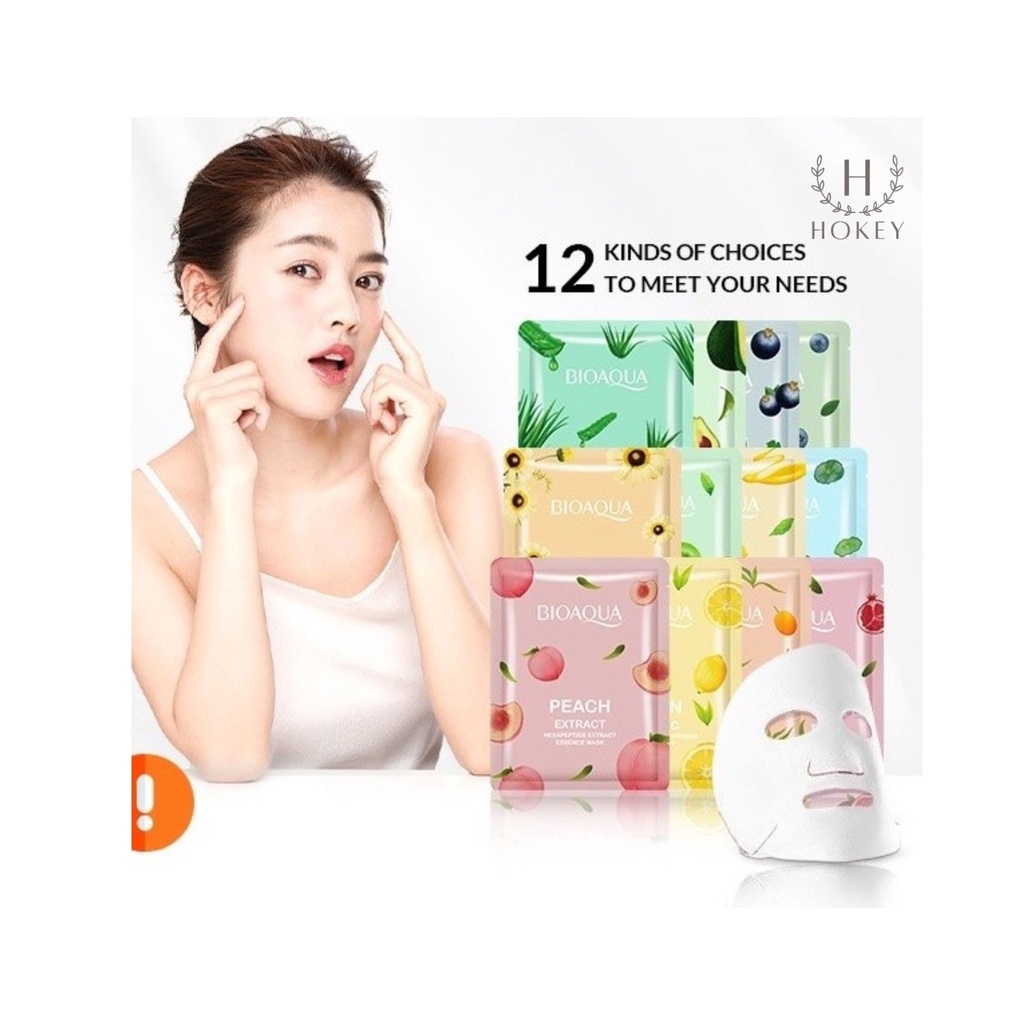 BIO AQUA SHEET MASK 12 VARIAN
