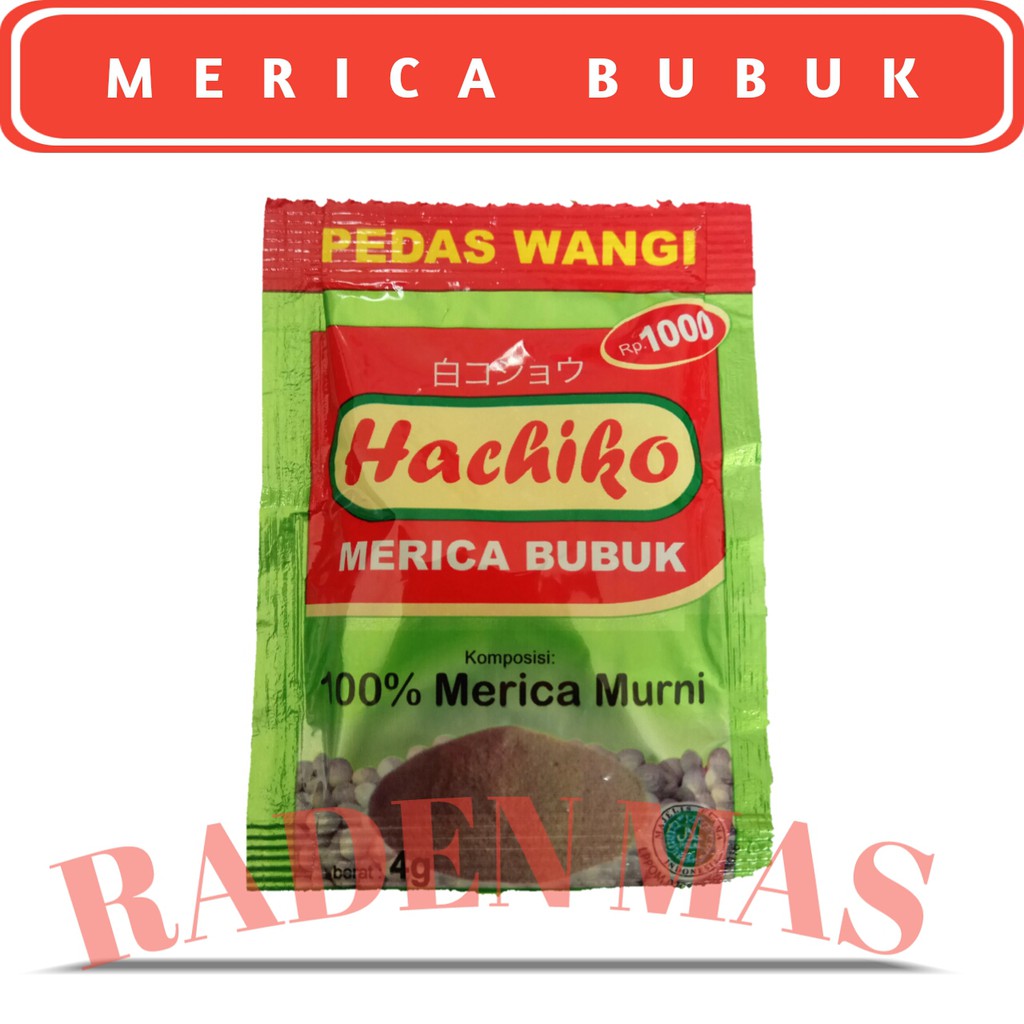 

MERICA BUBUK PEDAS WANGI 4gr