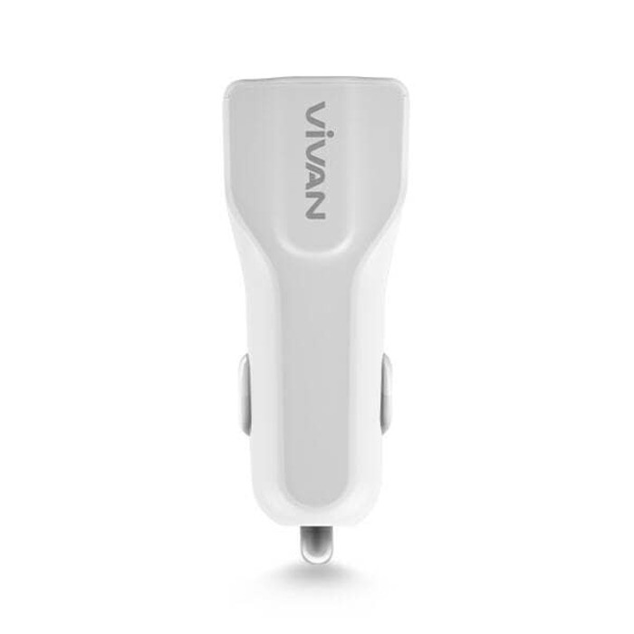 CC02S Vivan 2 USB Ports 3.1A IC II Car Charger mobil smartphone tab