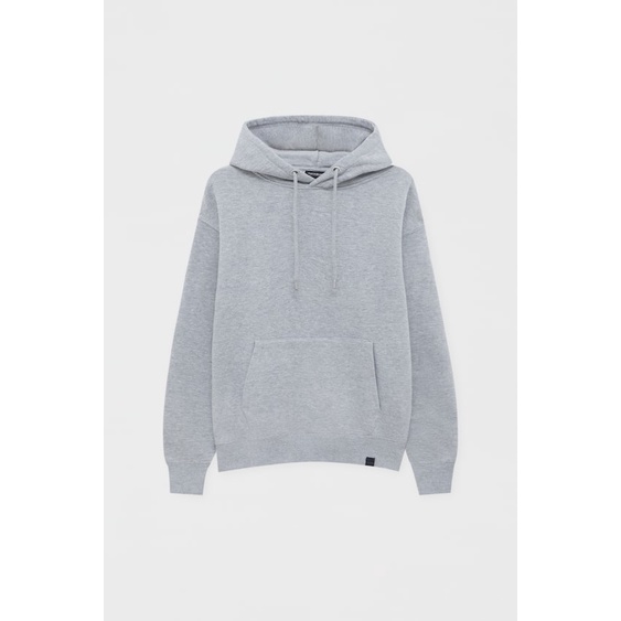 { FREE PAPER BAG } Jaket Hoodie Polos Pull &amp; Bear Free Paper Bag Terlaris