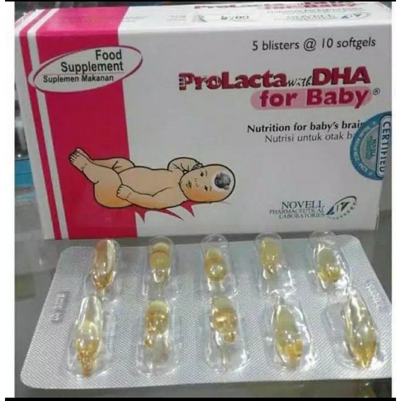 Prolacta DHA for Baby/box 50 kapsul