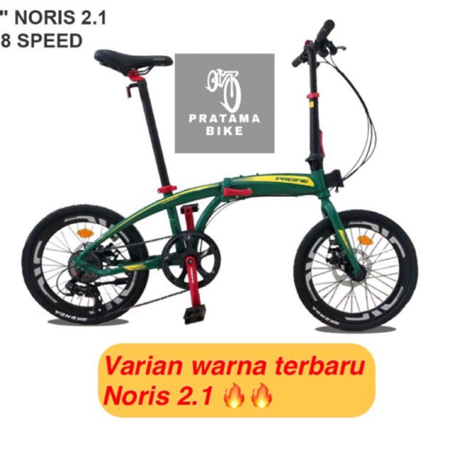  Sepeda Lipat 20 Pacific Noris 2 1 Terbaru Shopee Indonesia