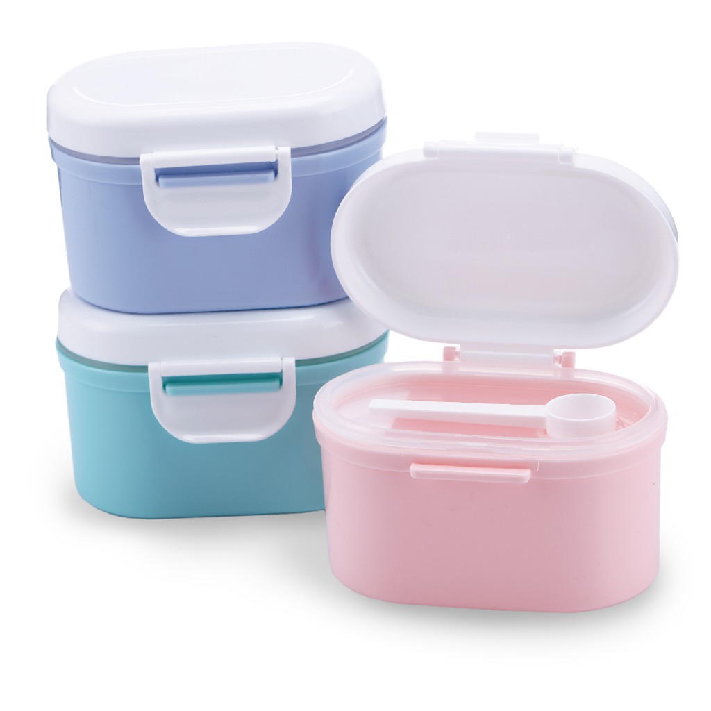 Baby Safe Milk Powder Container Tempat Wadah Susu Bubuk Formula Bayi BPA Free Original Babysafe