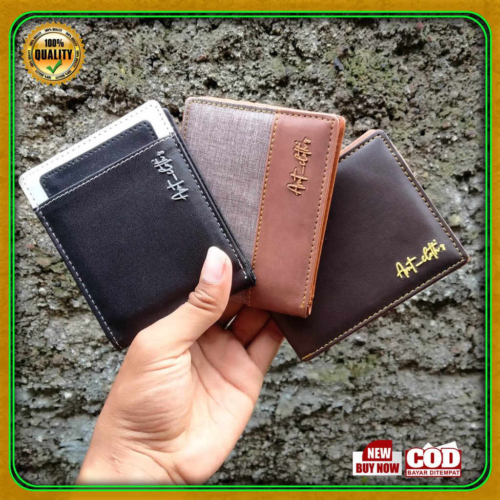 MURAH Dompet Cowok AMT local premium Quality Mewah