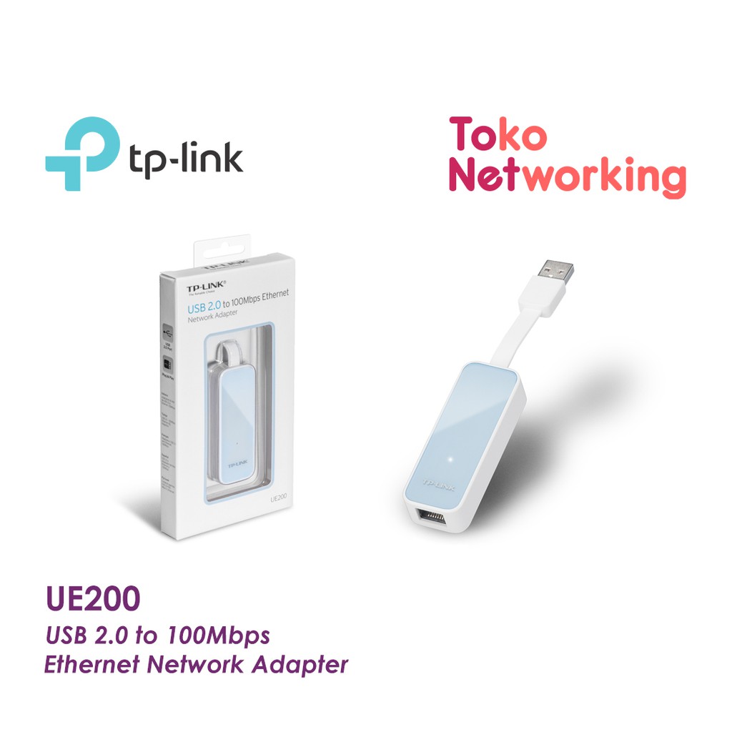 TP-Link UE200: USB 2.0 to 100Mbps Ethernet Network Adapter