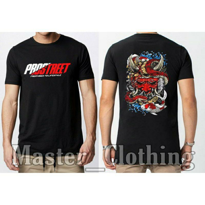 T-shirt kaos cowok PROSTREET KEREN kekinian