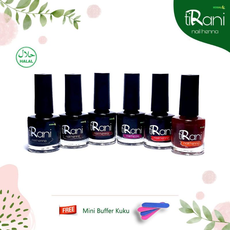 tiRani nail henna||kutek halal||ORIGINAL
