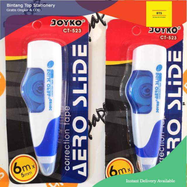 

[BTS] Correction Tape / Tip ex Kertas JOYKO CT523