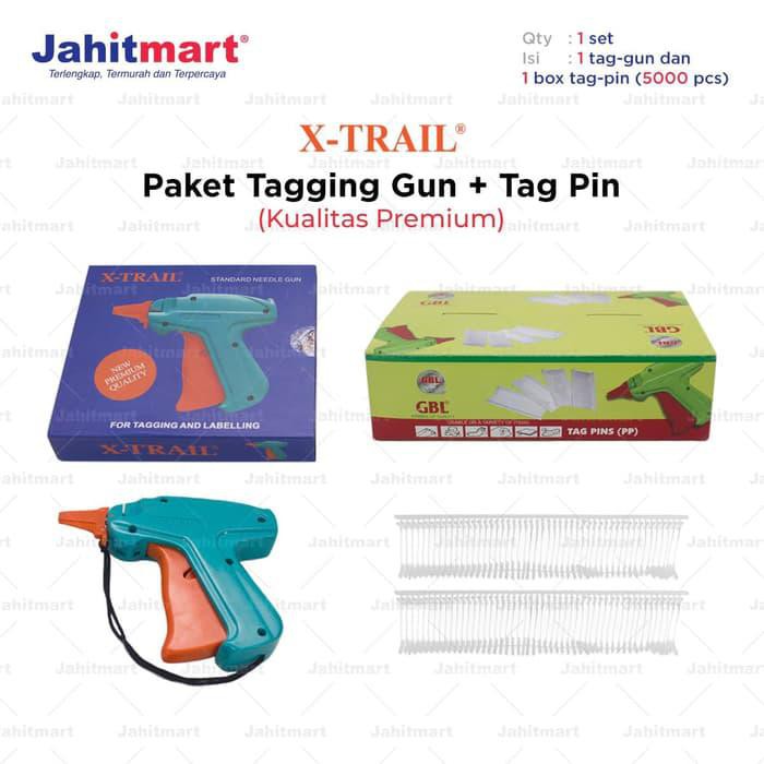 

Paket Tembakan Tag Gun "X-Trail" + Isi 5.000 Pcs Tag Pin (Arrow Pin) - Tagpin 15Mm