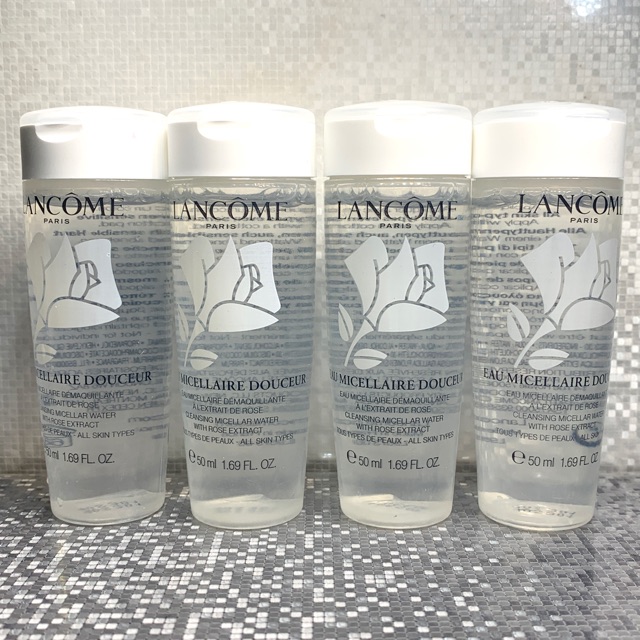 lancome cleansing micellar water with rose extract