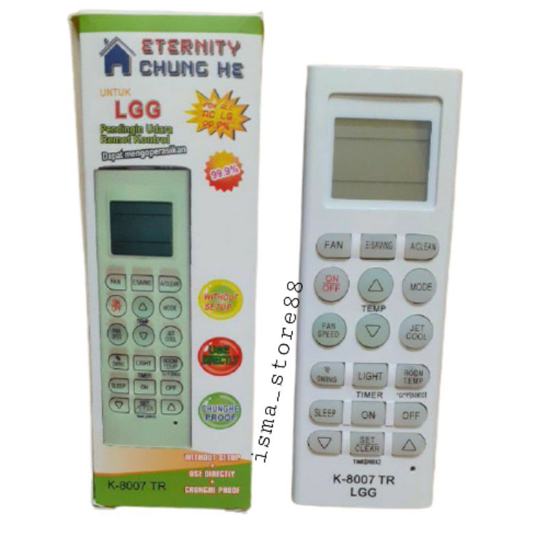 REMOT AC LG HERCULES MINI/HERCULES JET COLL MULTI ALL TIPE
