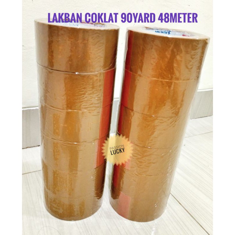 LAKBAN COKLAT 90YARD 45MM