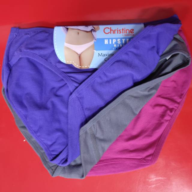 Panty Banded CHRISTINE isi 3 / celana dalam MINI CHRISTINE
