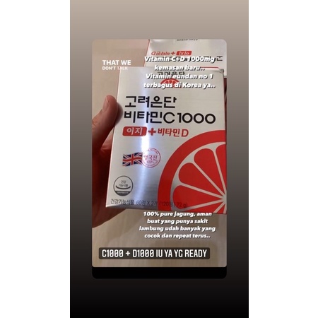 Eundan Vitamin C + D 1000 120 caps