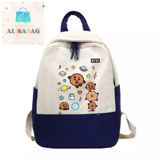 ALIKA BAG - Tas Ransel Wanita School Backpack Cute