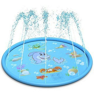 SPLASH POOL AIR MANCUR PLAYMAT 170CM / KOLAM AIR MANCUR MAINAN ANAK