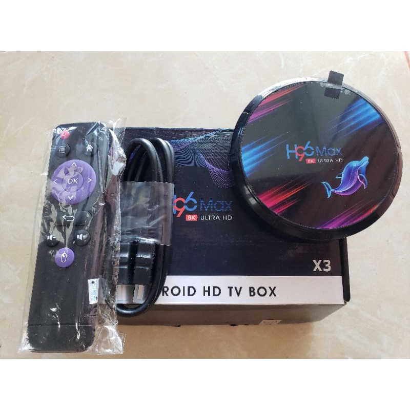 STB H96 Max x3 Ope OPENWRT Dual Boot Bisa TV dan Openwrt