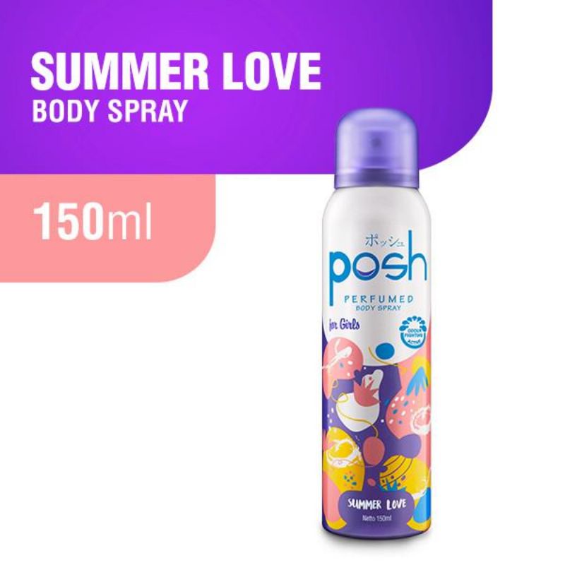 parfum posh ungu parfum posh cewek parfum posh summer love 150 ml