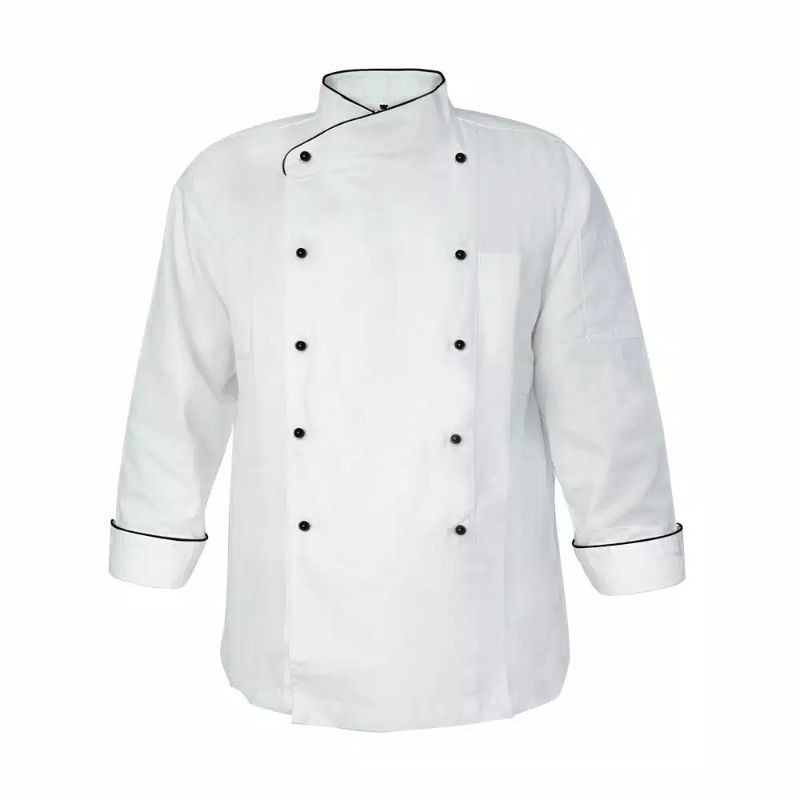 BAJU KOKI KEMEJA CHEF UNISEX ( kode G.m )