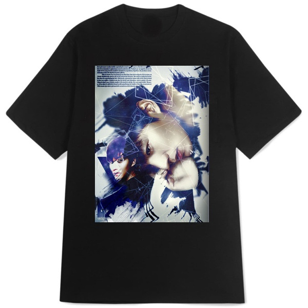 Kaos Lee Min Ho South Korean actor T-SHIRT Casual New Tshirt Bahan Katun