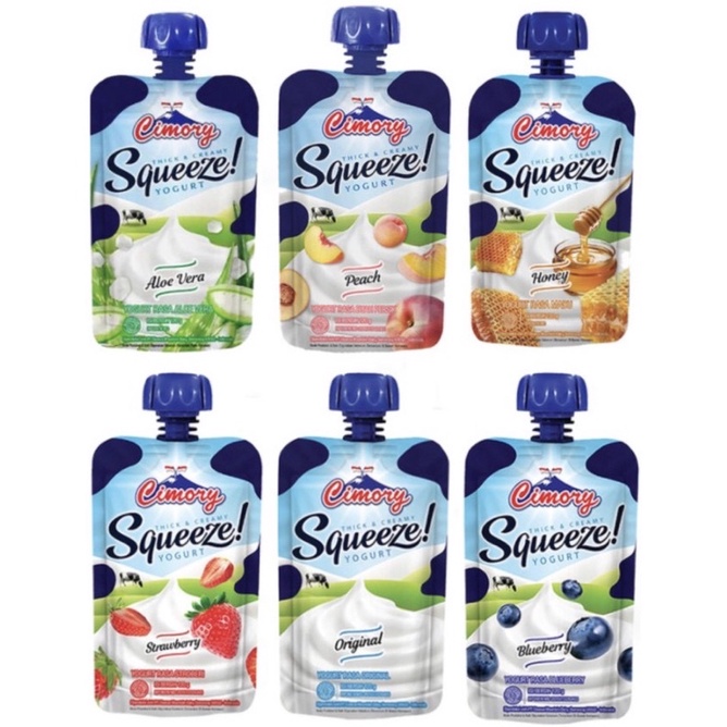 Cimory Squeeze Yogurt