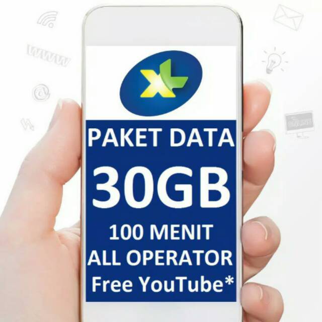XL COMBO XTRA FULL 20GB 24 JAM 30 HARI