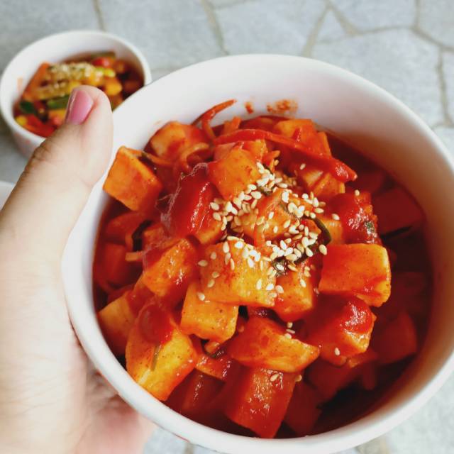 

250gr SPICY KIMCHI LOBAK Fresh - ENAK DAN SEHAT , BAIK BUAT DIET.