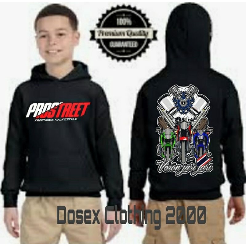 Hoodie Prostreet Vixion Jari Jari Untuk Anak Laki Usia 3_10 Tahun