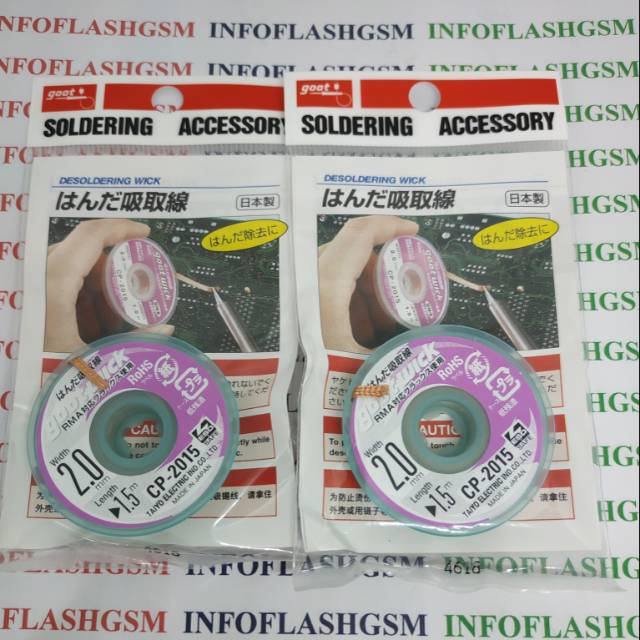 Solder Wick Good Wick Pembersih Timah solder