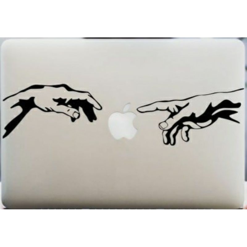 

sticker cutting laptop "the creation