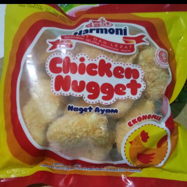 

Harmoni nugget ayam 250gr