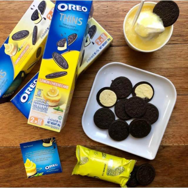 

OREO THINS LEMON CHEESECAKE SANDWICH 95 gram