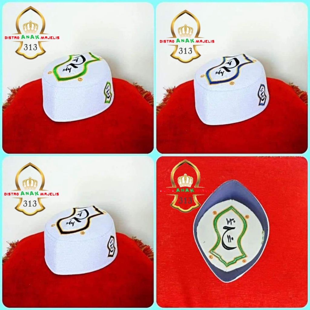 Kopyah Peci Terompah Darkah / Kopiah Nabi Rasulullah