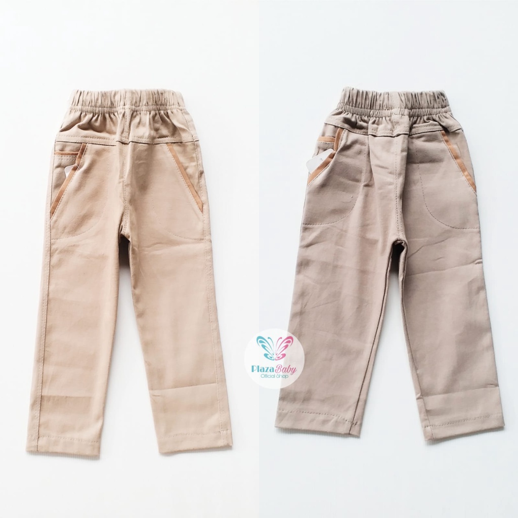 SALE 10.10 plazababyku  CELANA CHINO PANJANG    Celana Anak 1thn s/d 9thn Laki-laki Dan Perempuan Bisa Pilih